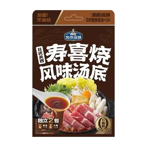 Jiadianziwei Japanese kansai sukiyaki flavor soup base 150g