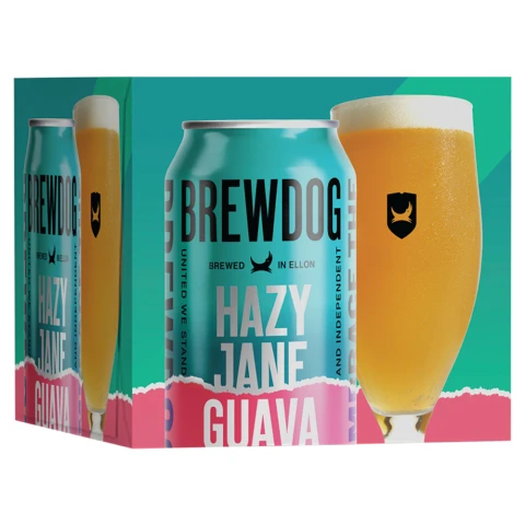 BrewDog Hazy Jane Guava 4 x 330ml