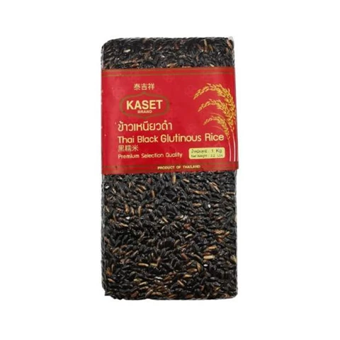 Kaset Thai Black Glutinous Rice 1kg