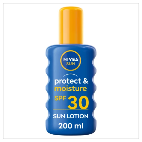 NIVEA Sun Protect & Moisture Sunscreen Spray Spf 30 200ML