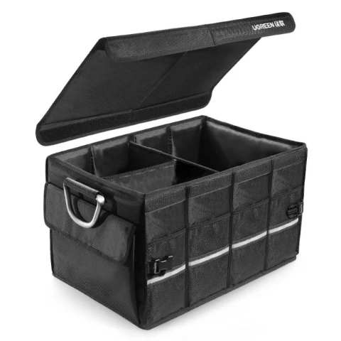 UGREEN Multifunktionaler Kofferraum-Organizer schwarz (LP256 80710)