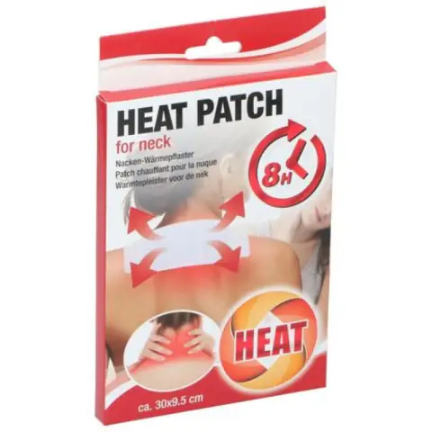 Chauffe-mains et cache-cou - 2 pièces - 30x9,5cm - 8h