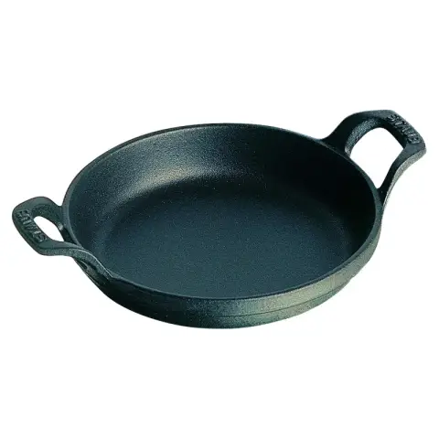 Staub Kleine Gusseisenpfanne – Bratpfanne mit zwei Griffen – 12 cm