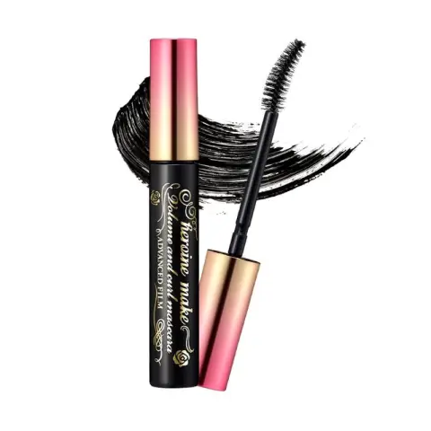 kiss me Kiss Me Heroine Make Long & Curl Mascara Advanced Film 01 Super Black Thick Curl 01 Obsidian Black