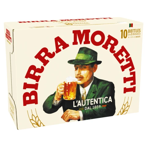 Birra Moretti Beer10 x 330ml