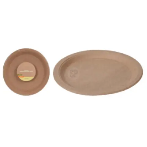 Plate Kraft Paper 10pcs