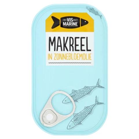 Vismarine Mackerel Sunflower Oil 125g