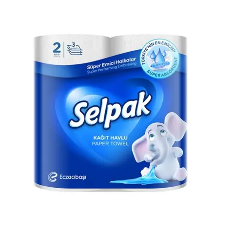 Selpak Kitchen roll 3 Layer 2x Rolls