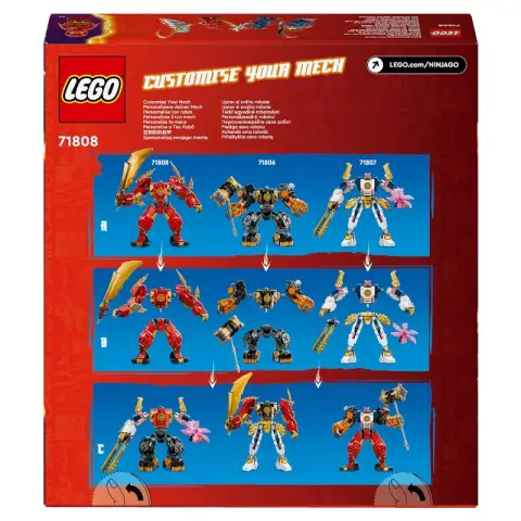 Lego 71808 Ninjago Kai's Elemental Fire Mech