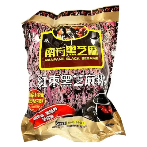 Nan fang Nanfang Schwarze Sesampaste (Rote Dattel) 360g