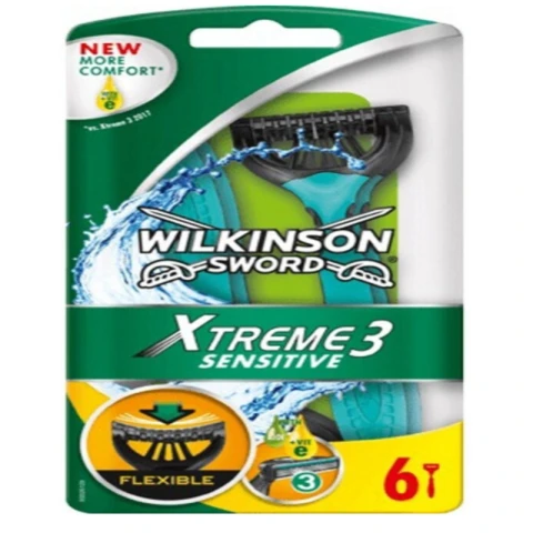 Wilkinson Xtreme3 Sensitive Einwegrasierer 6 St