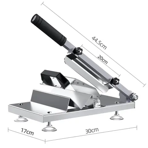 BJ slicer, lamsrol slicer, vlees slicer, roestvrij staal vlees slicer, snijgereedschap, rundvlees en schapenvlees slicer Vlees Snijder