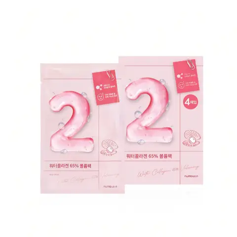Numbuzin Wasser Kollagen 65% Volumen Sheet Mask Kollagen Maske