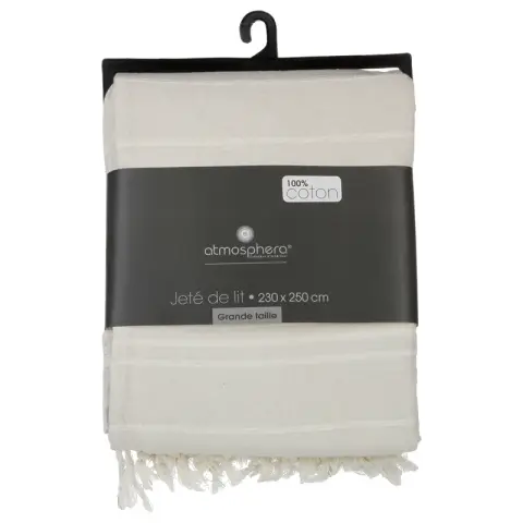 Cream Bedspread 230x250cm