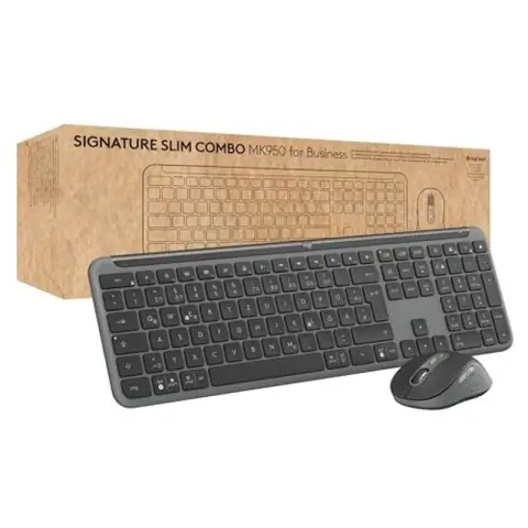 Logitech Maus Signature MK950 für Business Graphit
