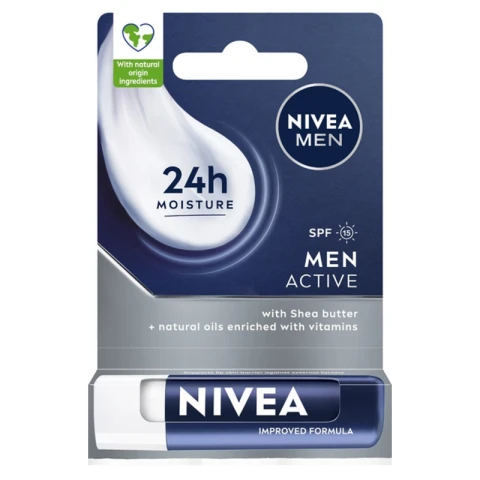 NIVEA MEN Active Care Lip Balm 4.8g