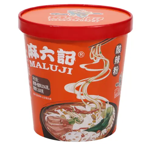 MA LIU JI-SWEET POTATO NOODLE (HOT AND SOUR FLAVOUR) 256g 麻六记酸辣粉 256g