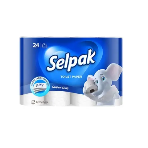 Selpak Papier toilette Selpak 8 rouleaux de luxe