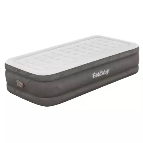 Bestway Fortech® Enkel luchtbed met geïntegreerde elektrische pomp 191x97x46cm