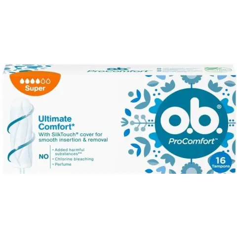 OB ProComfort Tampons Super 16pcs