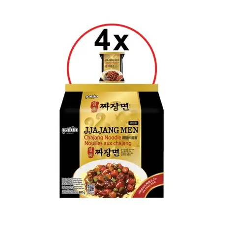 Paldo Jjajangmen 200g (4-pack)