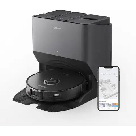 Roborock Robot Vacuum Cleaner black S8 pro ultra S8 pro ultra Black