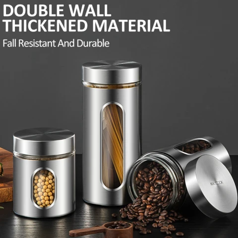 Maxcook Visual Storage Jar 1300ml MCX3543