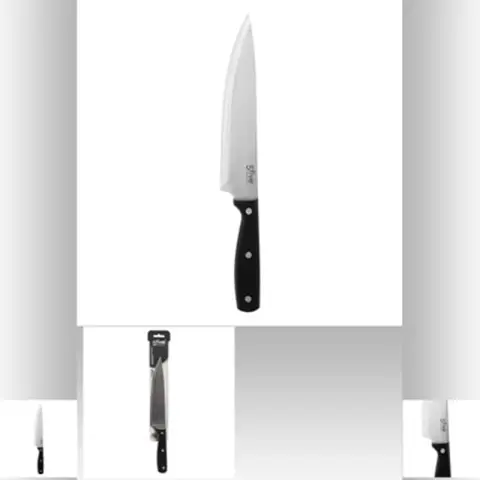 Couteau de chef noir Essentiel