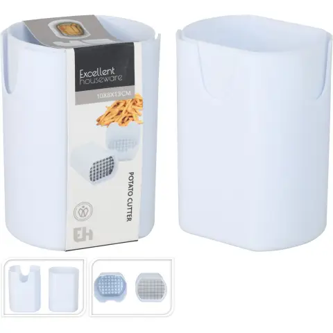 Kartoffelschneider PP Weiß