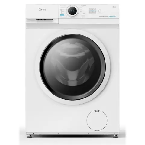Midea Wasmachine 8kg Steam Care 1400 tpm [Energieklasse A] 8 kg 15min en 45min Snelwas Voorwas Slank ontwerp van 48 cm
