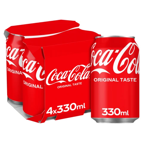 Coca-Cola Original Taste 4 X 330ml