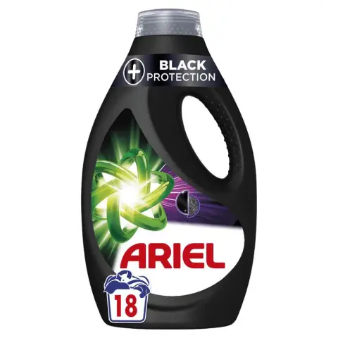 Ariel Flüssigwaschmittel + Revitablack 18 Waschgänge