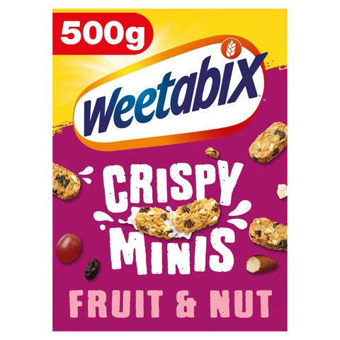Weetabix Crispy Minis Fruit And Nut 500g