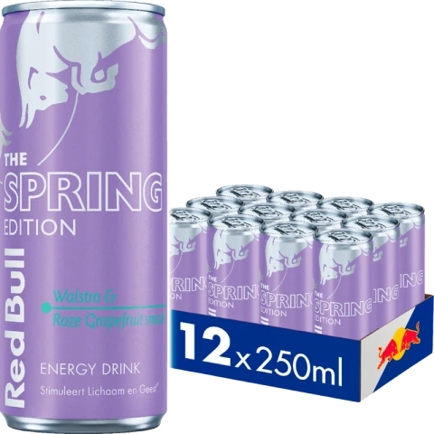 Red Bull [Incl €1.8 deposit] Spring Edition Grapefruit 12x250ml Spring Limited Edition