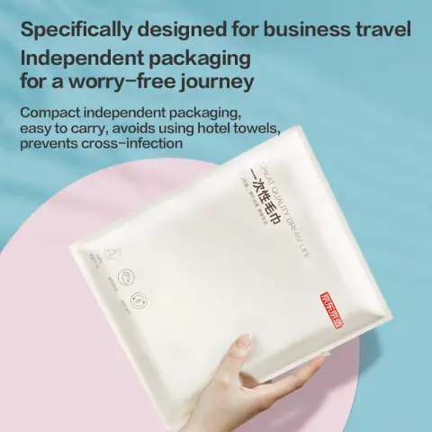 J.Zao 10pcs set - Disposable Towels - Thickened and Enlarged - 【10pcs】Towel Disposable Absorbent Compressed Bath Towels - Travel