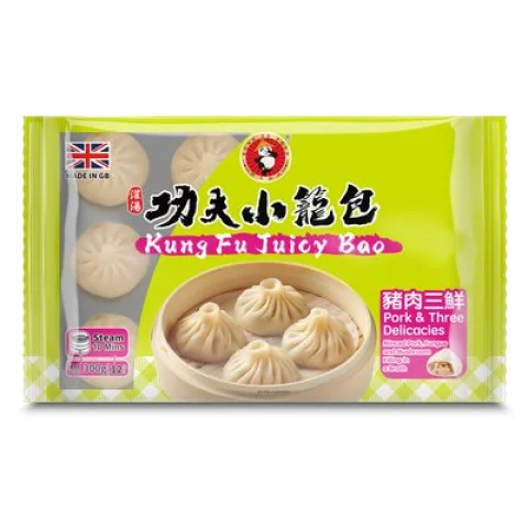 KUNGFU Juicy Bao-Three Delicacies Pork 300g