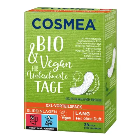 Cosmea Bio Slipeinlagen Lang XXL Vorteilspack