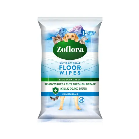 Zoflora Antibacterial Floor Wipes 15pk