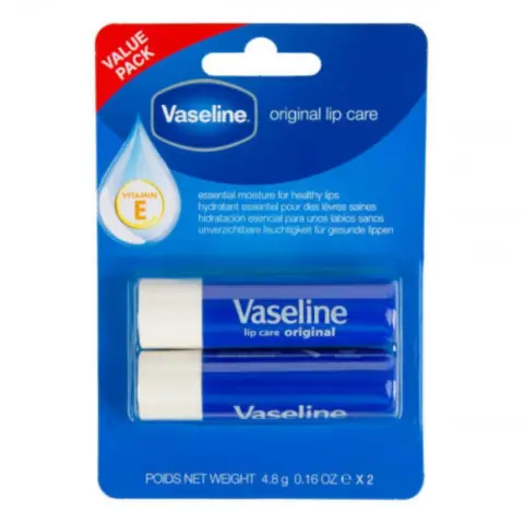 Vaseline Original Lip Chapsticks 4,8gr Duo-Pack