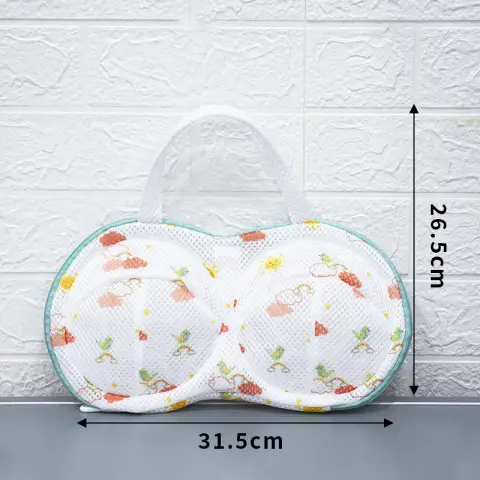 Haushaltswaschmaschine mit Stand-BH, spezielle Reinigungsschutztasche, Regenbogenvogel
