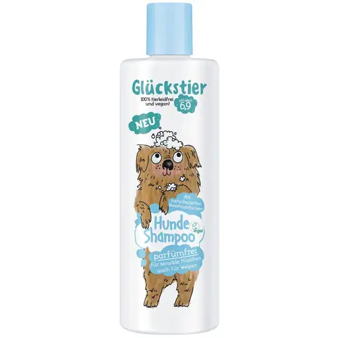 Glückstier Hundeshampoo Parfümfrei 250 ml