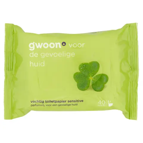 Gwoon Feuchtes Toilettenpapier 40 Blatt