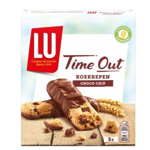 Lu Time Out Cookie Bars 140g