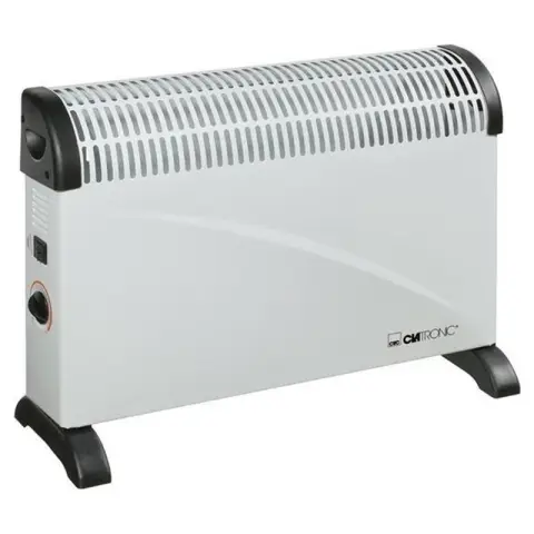 Clatronic KH 3077 - chauffeur convecteur électrique - 2000W Thermostat Réglable Protection Surchauffe