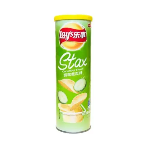 Lays Lucky Chips Kartoffelchips-Eimer (Jade-Gurken-Geschmack) 104 g