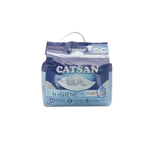 CATSAN Hygiene Plus - Litière pour chat - 11,5 L