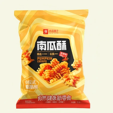 Bestore Pumpkin crisp 75g/bag 良品铺子南瓜酥75g/包