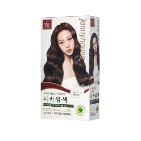 Jenny House Premium Haarfarbe Rose Gold Braun 7Rb 60g + 60g