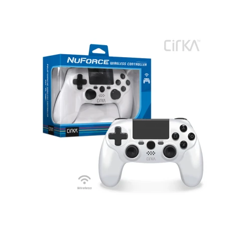 Hyperkin - CirKa - NuForce draadloze gamecontroller - PS4 / PC / Mac (wit)
