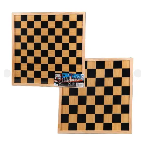 Clown Games Chess and Checkers board